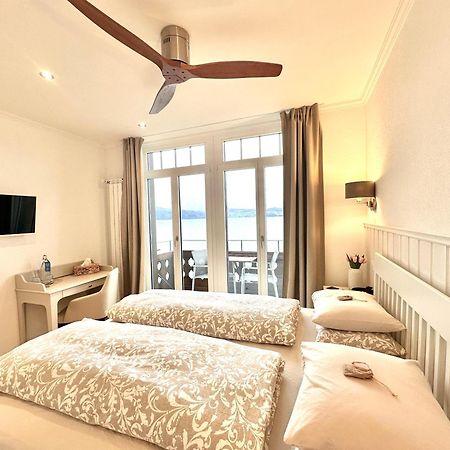 Boutique Hotel Niesenblick - Direkt Am Thunersee Gelegen Mit Self Check In & Digitaler Rezeption Oberhofen Esterno foto